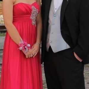 Pink Jodi Kristopher Formal Prom Dress - worn once